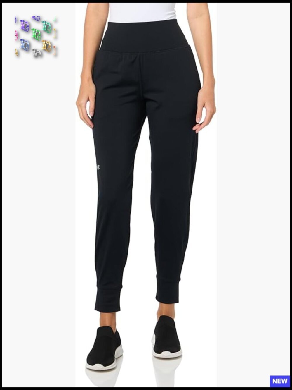 Ultra-Soft Stretch Joggers Tapered Leg Pull On Mid Rise Running Pants